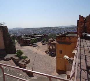 Blick über Teile des Fort