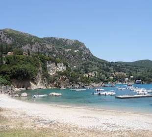 Strand von Paleokastritsa 