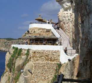 Ansicht der Außentreppen