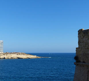 Toller Blick von der Festungsmauer