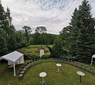 Schloss Purschenstein Garten