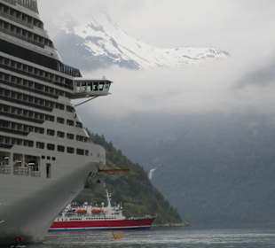 MSC im Geirangerfjord