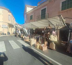Wochenmarkt Santanyi in Santanyí