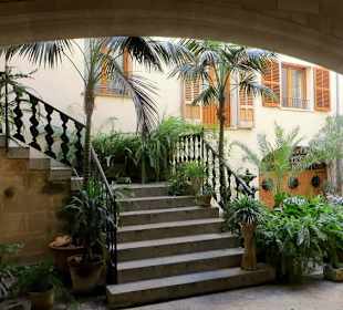 Innenhof eines Hauses