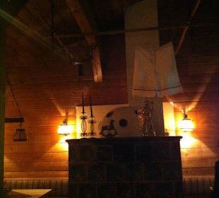 Gemütlicher Kachelofen