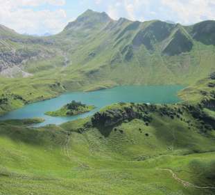 Blick zum Schrecksee