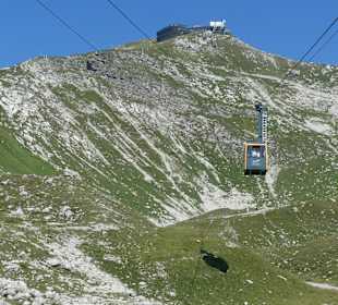 Mit der Nebelhornbahn auf das Nebelhorn