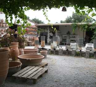 Töpferwerkstatt in Margerites