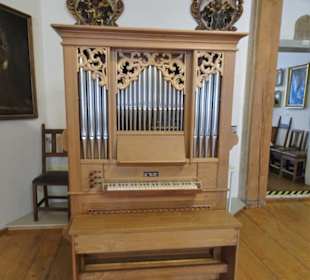 Alte Orgel im Museum Wasserburg