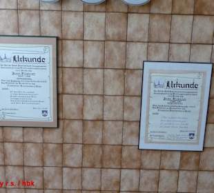 Erhaltene Zertifikate