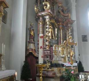 In der Kirche Marä Himmelfahrt in Bodenmais