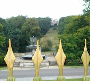 Blick vom Schloss Sanssouci