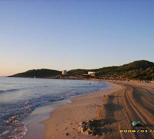 Strand vor dem Hotel