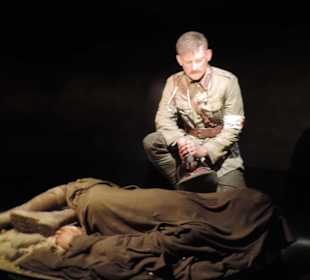 Man denkt man ist mitten im Krieg