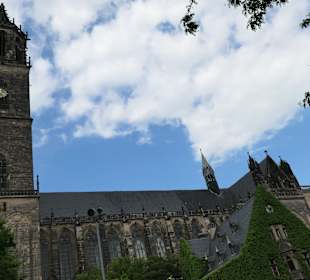 Blick zum Dom von Magdeburg