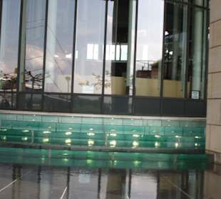 Wasserspiele am Landtag