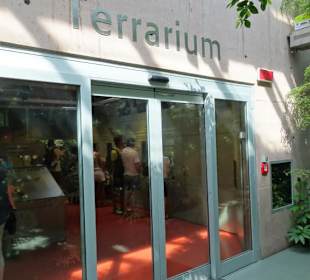 Eingang zum Terrarium der Gärten
