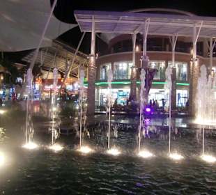 Wasserfontänen ganz nett anzusehen