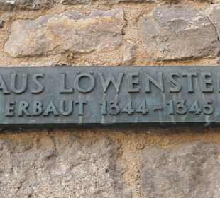 Das Haus Löwenstein am Markt / Ecke Pontstraße