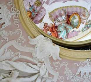 Details aus dem Treppenhaus des Schlosses