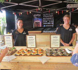 Leckerbissen um Leckerbissen