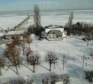 Ausblick vom Lift-Café Promenadenhalle