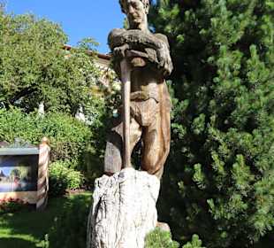 Bergsteiger Skulptur