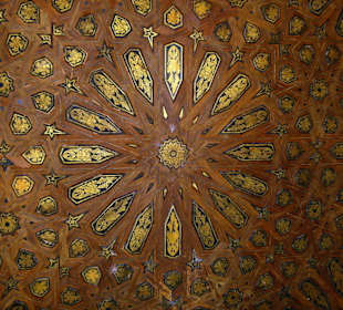 Deckengewölbe im Saal der Gesandten