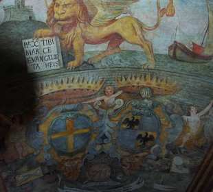 Gemälde Decke im Inneren