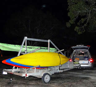 Garls Jeep und Anhänger