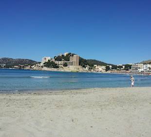 Am Strand von Paguera