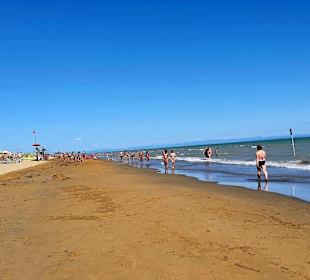 Strand vom Lido dei Pini