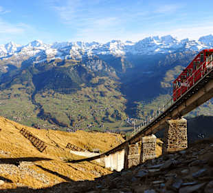 Standseilbahn auf den Niesen