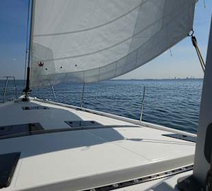 Segeln vor Warnemünde