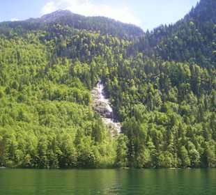Wasserfall am Königssee