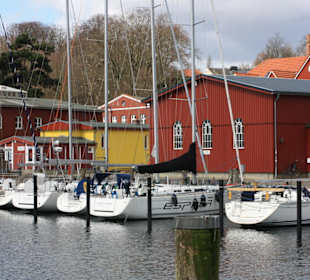 Am Hafen von Eckernförde