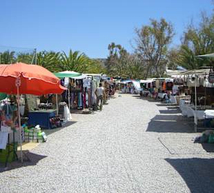 Blick auf den Markt