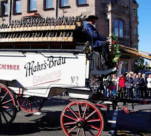 Mahrsbräu Bamberg gez.v.4 Pferden