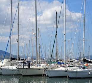 Eindrücke aus dem Hafen von Alghero
