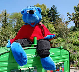 Käpten Blaubär zu Besuch auf der Mainau!