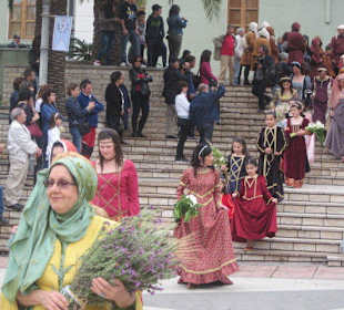 Mittelalterlicher Umzug in Villaputzu