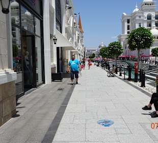 Einkaufsmöglichkeiten im Freien