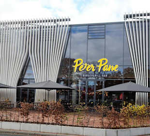 Außenansicht des Burgergrill Peter Pane