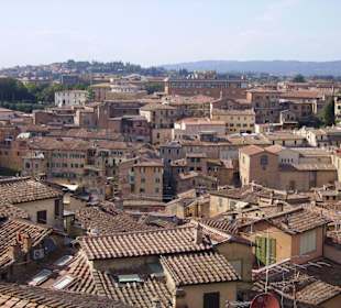 Teile der Stadt von oben (Ausblick Dommuseum)