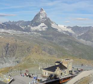 Endstation Gornergratbahn und Matterhorn