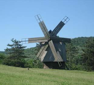 Windmühle im Kloster Celic