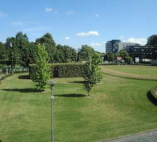 Auf dem Firmengelände