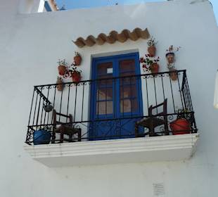 Ein Balkon am Placa del Sol
