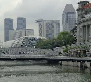 Fluß kurz vor Marina Bay