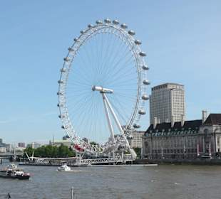 Blick auf London Eye